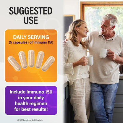 IMMUNO 150 Everything Your Body Needs Over 150 Natural Ingredients