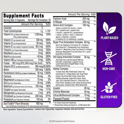 IMMUNO 150 Everything Your Body Needs Over 150 Natural Ingredients